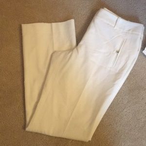Never Worn - White Calvin Klein Slacks